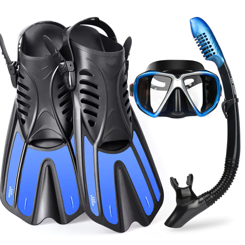 Snorkeling Set With Diving Fins