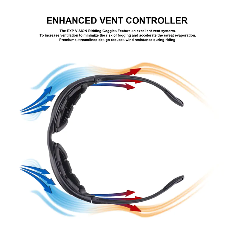 Motorcycle Cycling Glasses With Interchangeable Lens Motorcycle Cycling Glasses With Interchangeable Lens